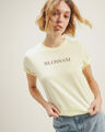 Playera Blanca Mariposa,AMARILLO CLARO