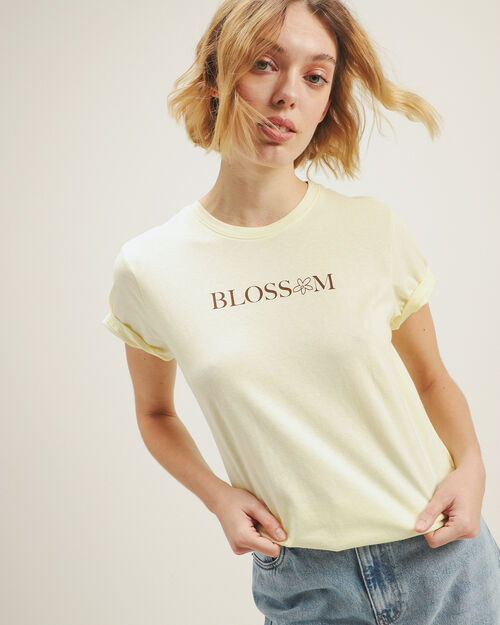 Playera Amarilla Manga Corta