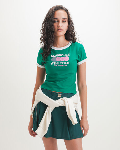 Playera Verde Ringer