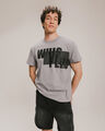 Playera Gris Relaxed,GRIS