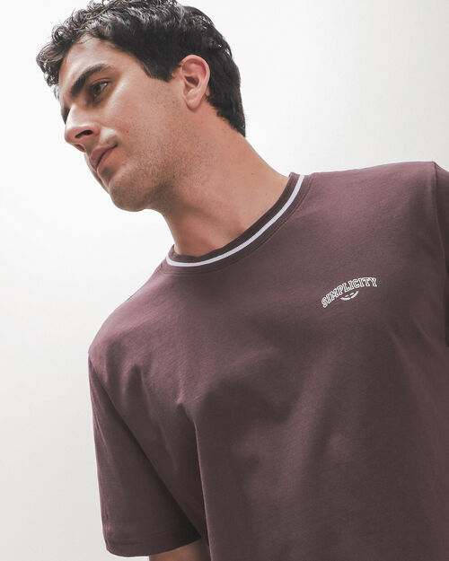 Playera Roja Casual