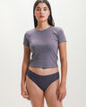 Panty Gris Microfibra,GRIS