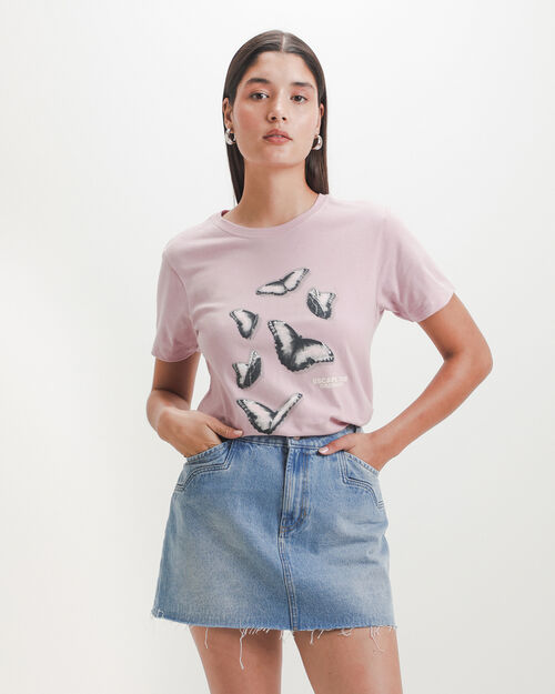Playera Dise&ntilde;o Mariposas