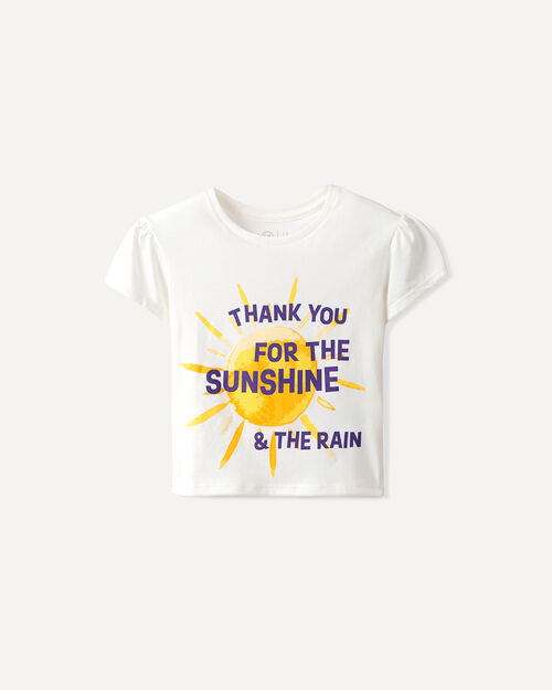 Playera Sunshine Blanca