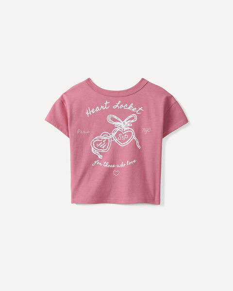 Playera Rosa Boxy