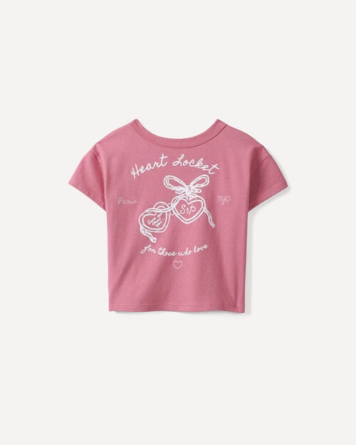 Playera Rosa Boxy