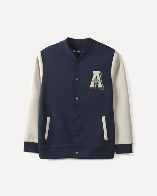 Chamarra Bomber Azul