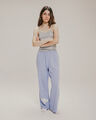 Pantalón Azul Pijama Hello Kitty,AZUL CIELO