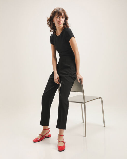 Pantalón Negro Pinzas