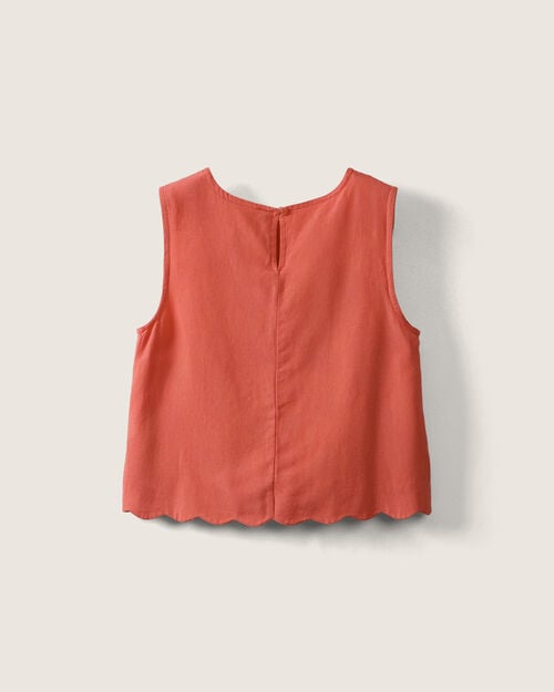 Blusa Sin Mangas Ondas