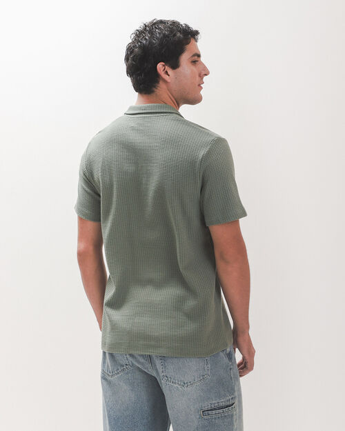 Polo Tejido Acanalada