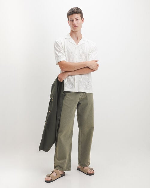 Jeans Fit Straight Verde