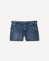 Short Fit Straight Estrellas,AZUL EMPOLVADO