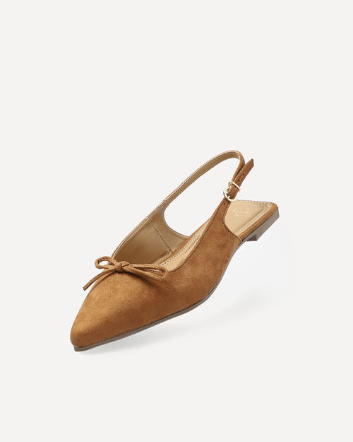 Zapato Destalonado Caf&eacute;
