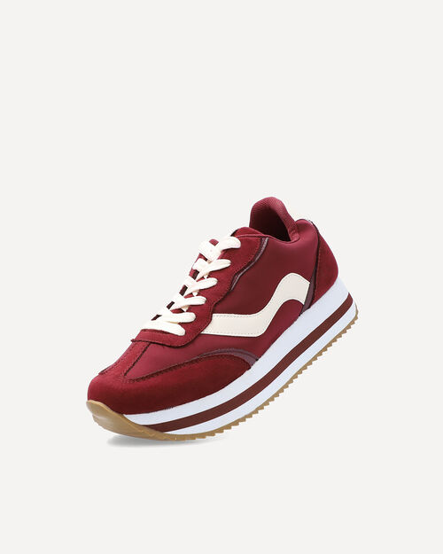 Tenis Plataforma Rojos