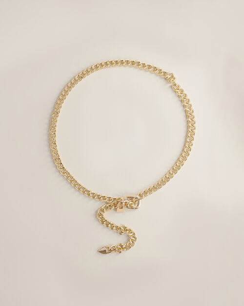 Cinturón Cadena Dorado