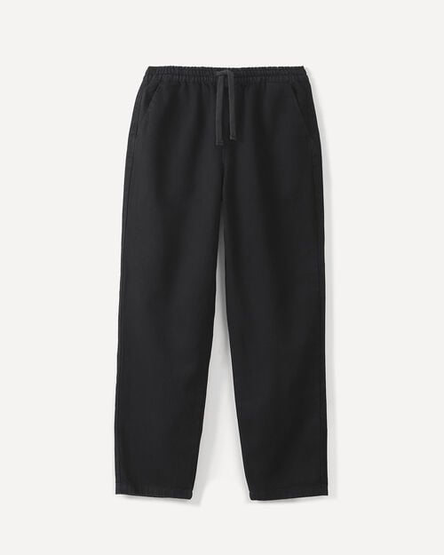 Jogger Negro Pretina El&aacute;stica