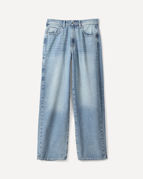 Jeans Baggy Efecto Lavado