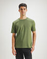 Playera Fit Regular Caf&eacute;,OLIVO