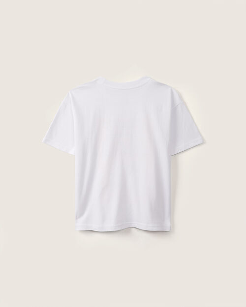 Playera Blanca Con Dise&ntilde;o