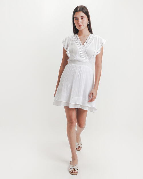 Vestido Corto Blanco
