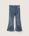 Jeans Fit Flare,AZUL ACERO