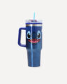 Termo Dise&ntilde;o Stitch,AZUL ELECTRICO