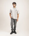Jogger Cargo Mezclilla,GRIS