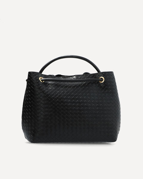 Bolso Negro Trenzado