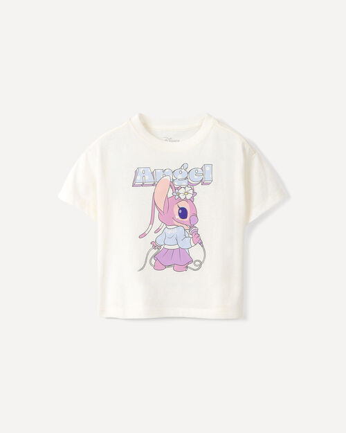 Playera Blanca Angel
