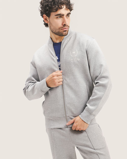 Chamarra Bomber Gris