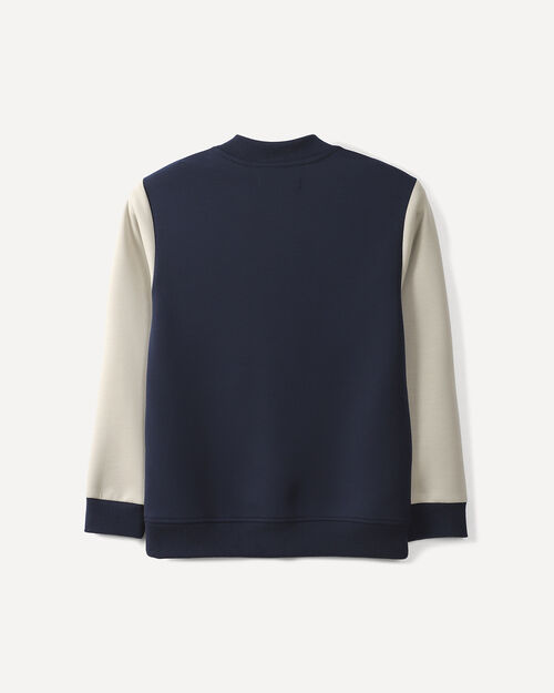 Chamarra Bomber Azul