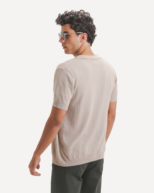 Camisa Relaxed Caf&eacute;