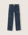 Jeans Cargo Azul,AZUL MARINO