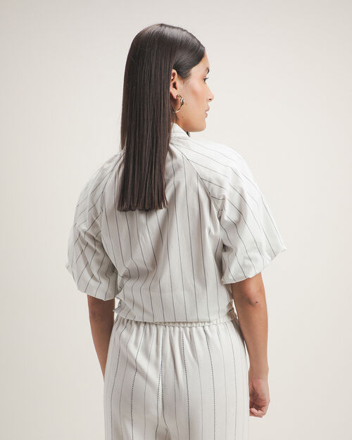 Camisa Blanca Rayas