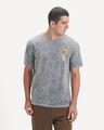 Playera Blanca Relaxed,GRIS CLARO