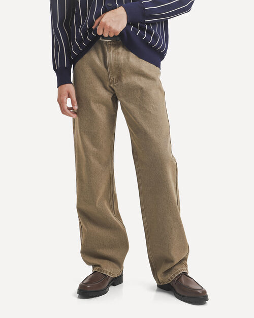 Straight Jeans Caf&eacute;