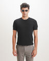 Playera Blanca Textura,NEGRO