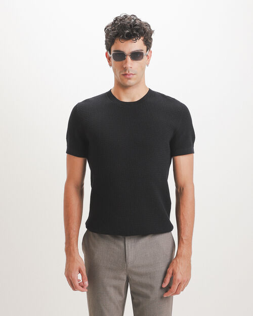 Playera Slim Texturizada