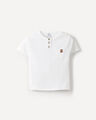 Playera Blanca Textura,AZUL ACERO