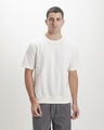 Playera Regular Blanca,BLANCO HUESO