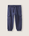 Jogger Bolsillos Cargo Azul,AZUL MARINO