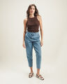 Jeans Fit Baggy Azul,AZUL CIELO