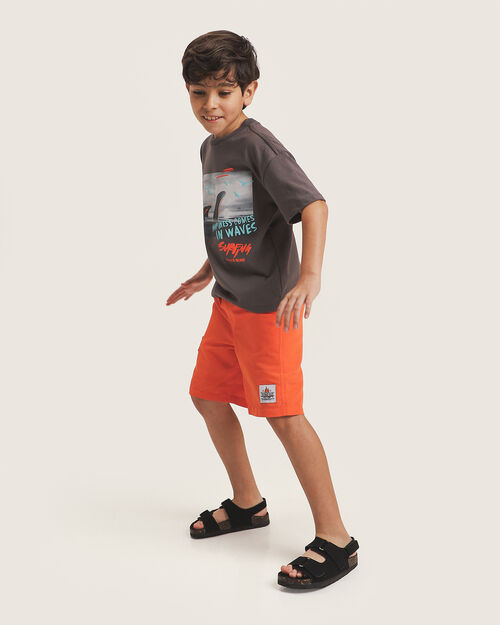 Playera Fit Relaxed Estampada