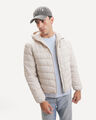 Chamarra Blanca Regular,BLANCO HUESO