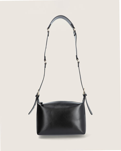 Bolso Negro Efecto Piel