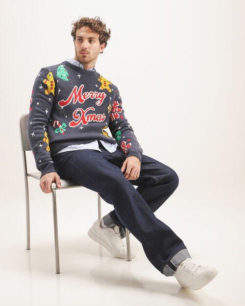 Suet&eacute;r Navide&ntilde;o Tejido