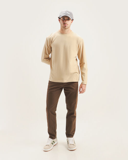 Pantalón Café Fit Slim