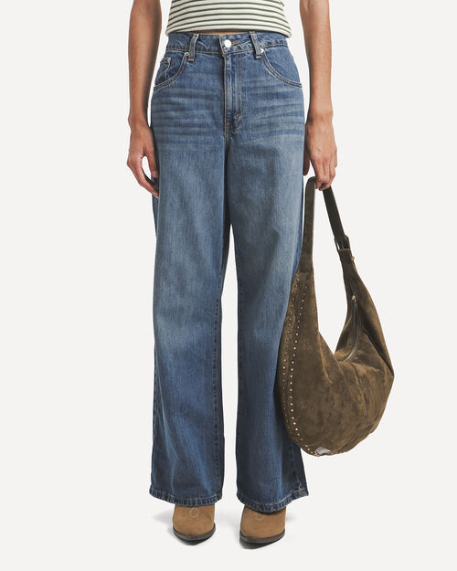 Baggy Fit Jeans Azul