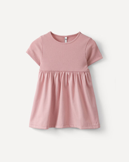 Vestido Corto Rosa